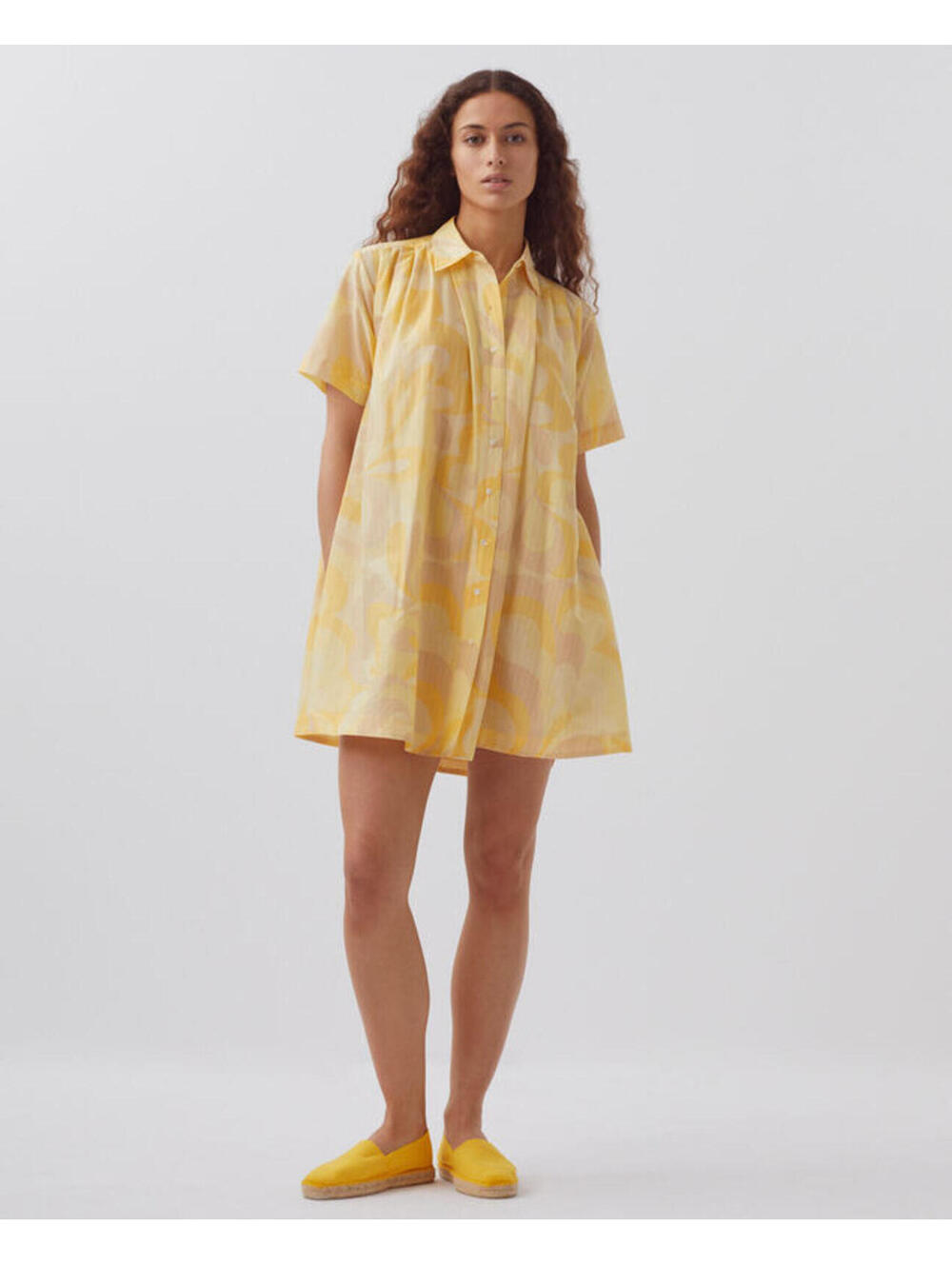 NWT 1.State Women's Yellow Dress Size Small
